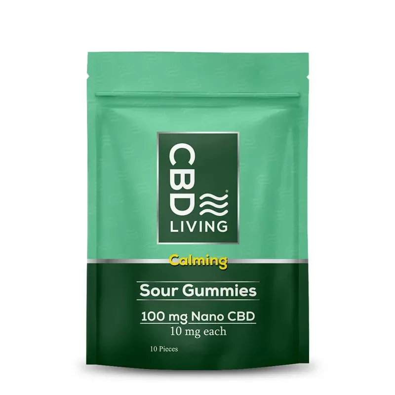 CBD Living Sour Assorted Gummies – 10 mg