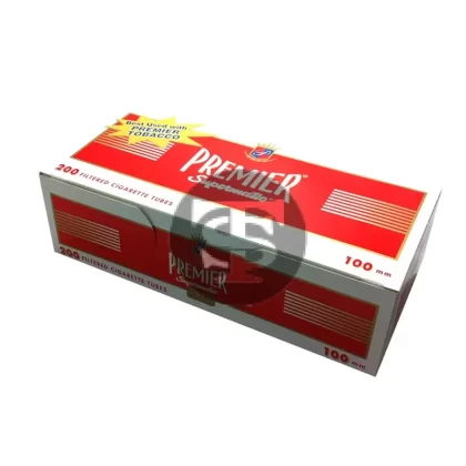 Premier Filter Tubes 100 mm Full Flavor 5 Cartons of 200