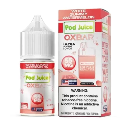Pod Juice X Oxbar Salts | White Gummy Watermelon
