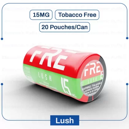 Buy FRE Lush 15MG Nicotine Pouches Online | Electronicpuffs