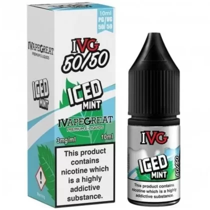 Iced Mint By I VG 50/50 10ml 18mg (out of date)