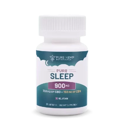 900mg Pure Sleep CBD Softgels by Pure Hemp Botanicals
