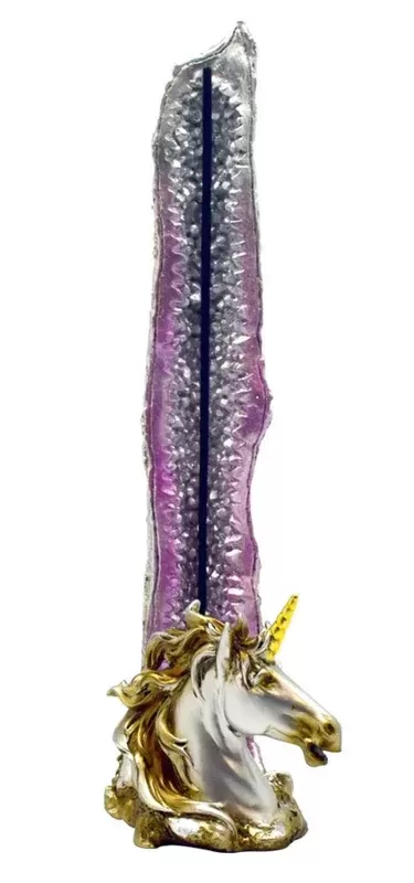 Fantasy Tower Incense Burner – Unicorn