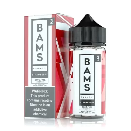 Bam’s Strawberry Cannoli 100ml