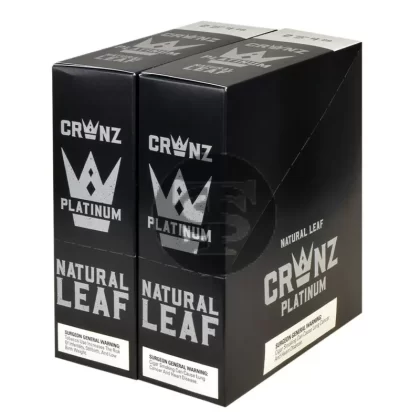 Crwnz Natural Leaf Platinum Cigarillos, Pre-Priced $1.29