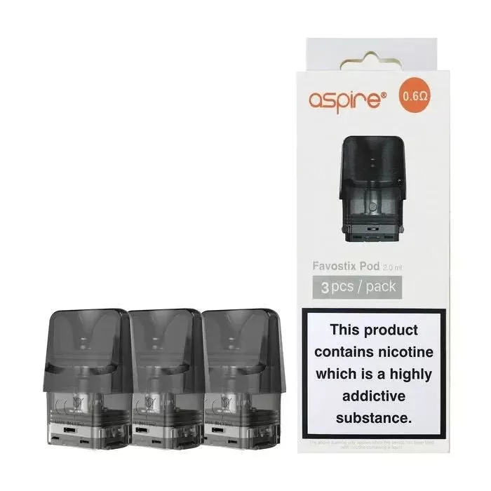 Aspire Favostix Replacement Pods 3 Pack