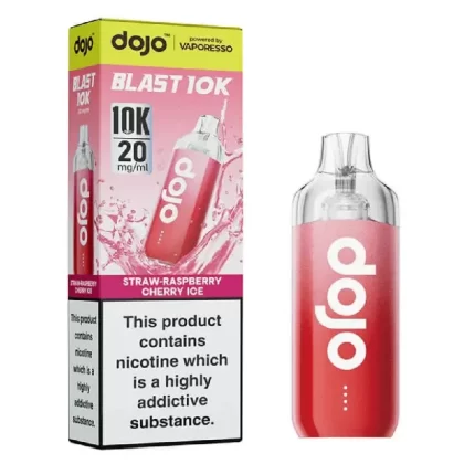 Vaporesso Dojo Blast 10k Prefilled Pod Kit Strawberry Raspberry Cherry