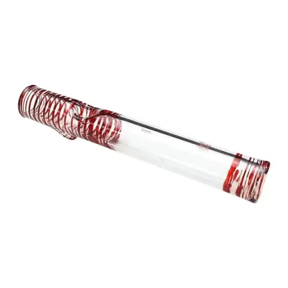 Glowfly Glass Clear Steamroller Pipe