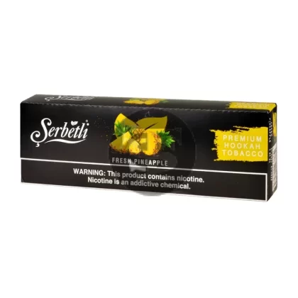 Serbetli Premium Hookah Tobacco 10 packs of 50g Fresh Pineapple
