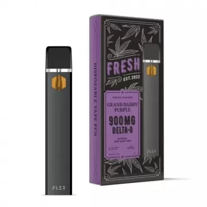 Grand Daddy Purp Strain Vape -Purple Vape Pen – Delta 8 THC – Fresh