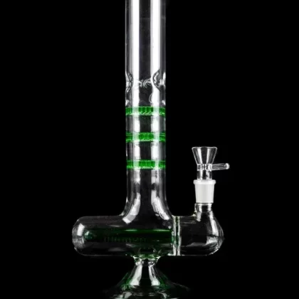 “Mo’ Honey” Inline to Triple Honeycomb Disc Bong