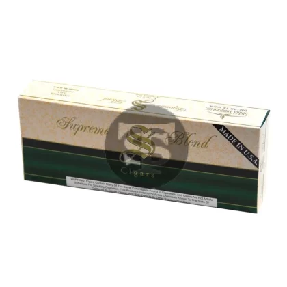 Supreme Blend Menthol Filtered Cigars 10 Packs of 20