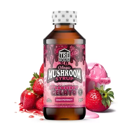 Tre House Magic Mushroom Strawberry Gelato Syrup
