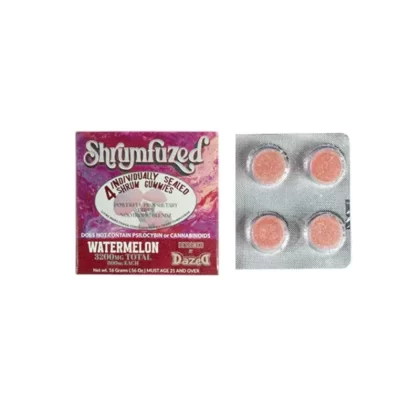 Dazed Shrumfused Watermelon Gummies – 4ct