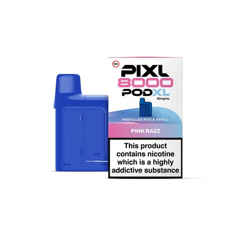 Pixl 8000 Pink Razz Refill Pods