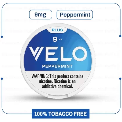 Buy Velo Plus Peppermint 9MG Nicotine Pouch Online