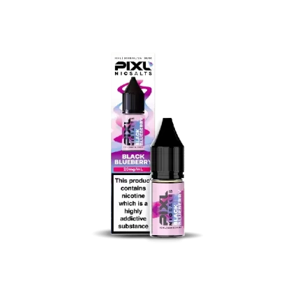 PIXL Nic Salt E-Liquid Black Blueberry 10ml