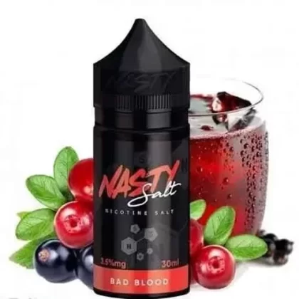 Bad Blood – Nasty Salt Nic E-Liquid – 30ml (35MG&50MG)