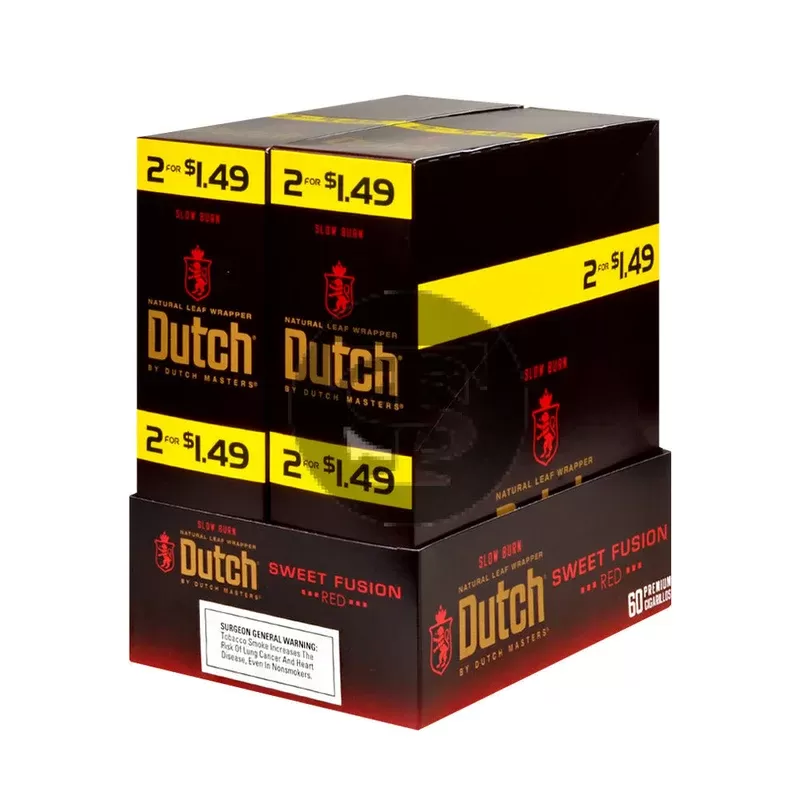 Dutch Masters Foil Fresh Sweet Fusion $1.49 Cigarillos 30 Packs of 2