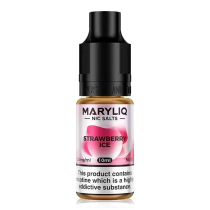 Strawberry Ice By Maryliq Nic salt 10ml