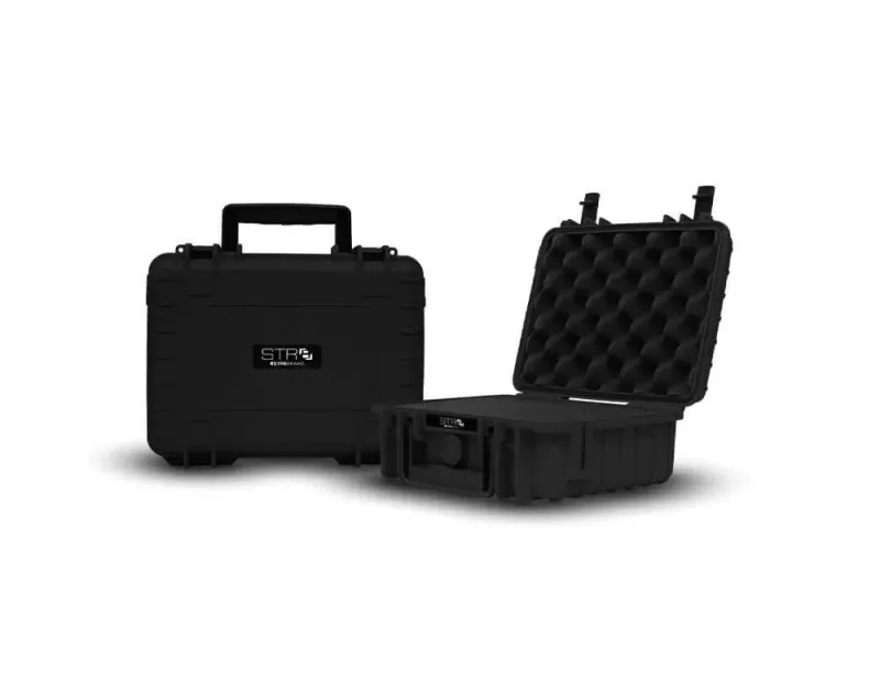 Str8 | Pelican Cases | 10″ w/ 2 Layer Pre-Cut Foam -Onyx Black