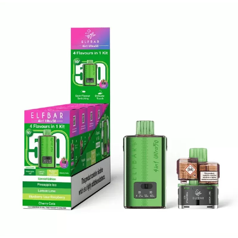 Elf Bar 4in1 Ultra 50 Prefilled Pod Kit Special Edition