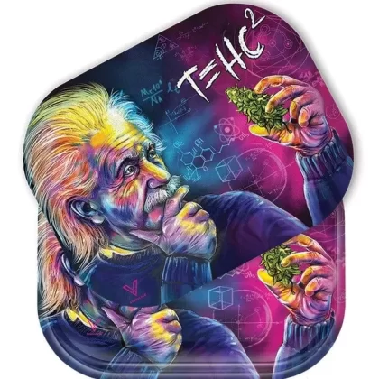 V Syndicate “Einstein Classic” Mag Slap Rolling Tray Lid