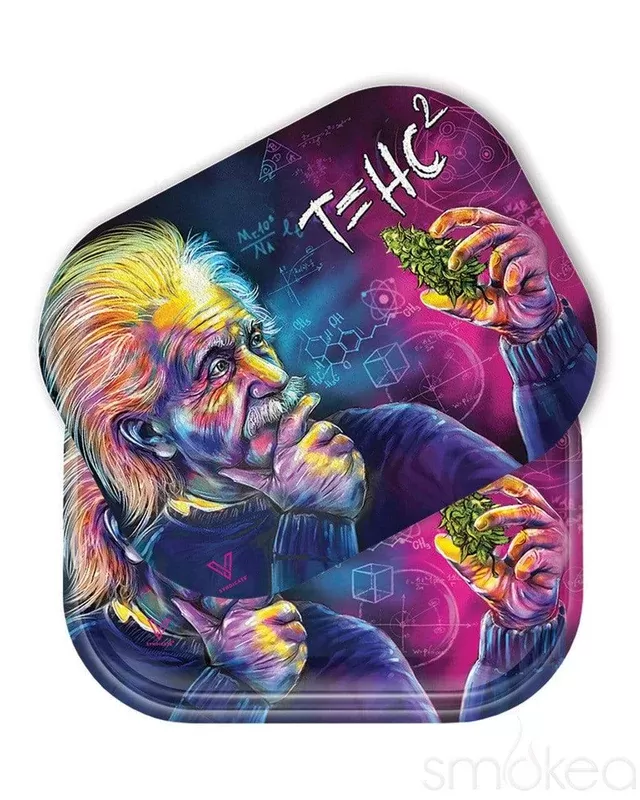 V Syndicate “Einstein Classic” Mag Slap Rolling Tray Lid