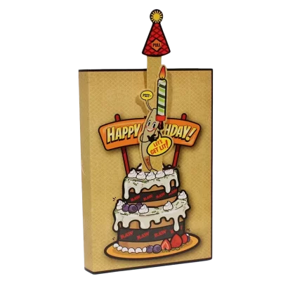 Raw Birthday Card