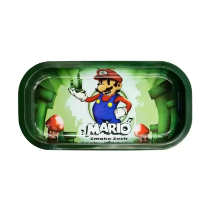 V Syndicate Smoke Sesh Metal Rolling Tray – 7in