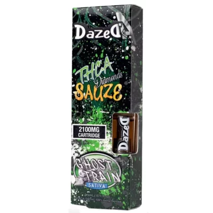 Dazed THC-A Diamond Sauze Cartridge – 2100mg