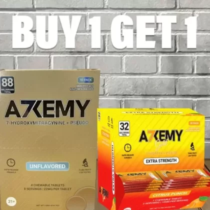 B1G1 Alkemy 7-Hydroxy + Pseudo Extra Strength 4ct + 1ct Full Case
