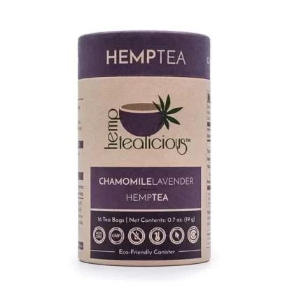 Pure Hemp Tea – Chamomile Lavender Flavor