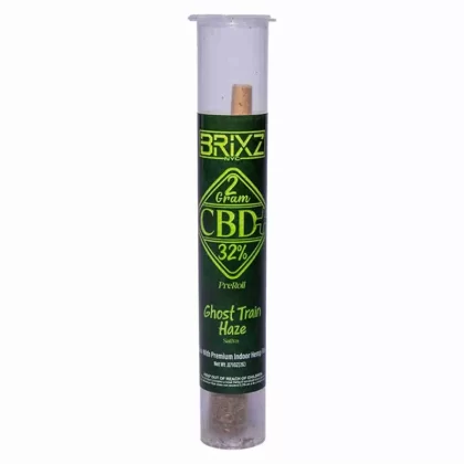 BRIXZ NYC CBD+ Pre-Roll 2g -(Ghost Train Haze)