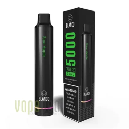 Blanco Rechargeable Disposable 5000 Puffs – Sour Apple