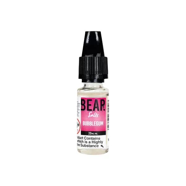 10 ml 10 mg Nic Salt Vape – Bärenaromen für MTL-Dampfen (50VG/50PG)