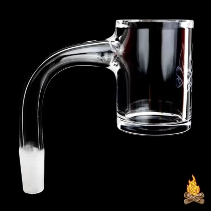 Campfire Quartz Banger – 30mm Flat Bottom 10mm 90deg