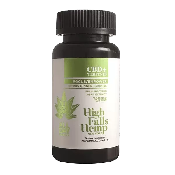 CBD Citrus Ginger Gummies