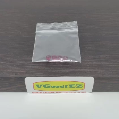 4mm Ruby Beads – 4 Beads by VGoodiEZ