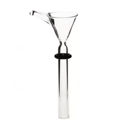 Bowl | Funnel Slider Bowl w/ Handle | 3″ – 8mm – Clear
