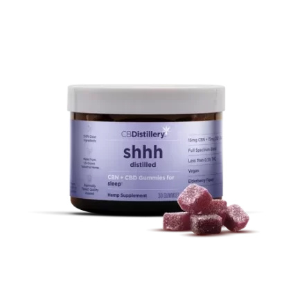 CBDistillery 15mg CBN + 15mg CBD Sleep Gummies