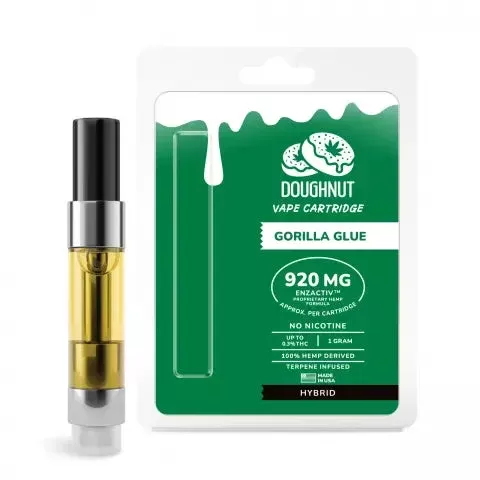 Gorilla Glue Strain Vape -Gorilla Glue Cartridge – CBD & Enzactiv –