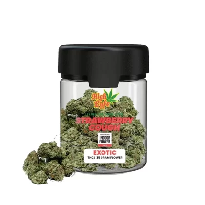 High Lyfe THC-A Strawberry Cough Exotic Flower – 35g