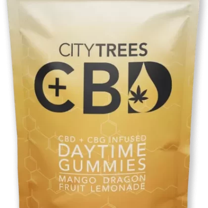 City Trees CBD Infused Daytime CBD/CBG Gummies – Mango Dragon Fruit