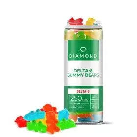 25mg Delta 8 Gummy Bears – Diamond CBD