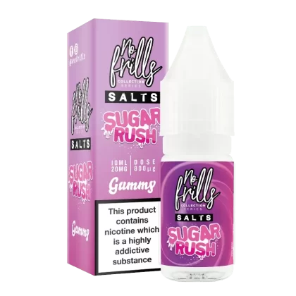 No Frills Sugar Rush 10ml Nic Salt E-Liquid