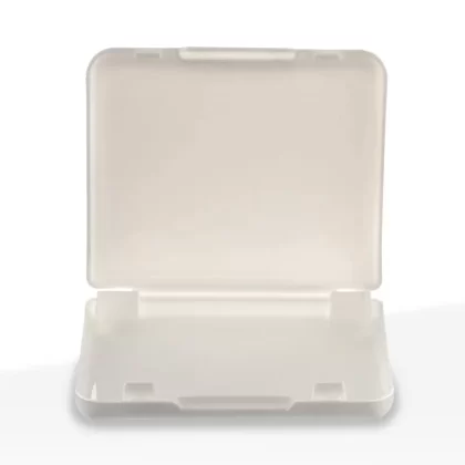Plastic Concentrate Container | Flat Hinged Slim Shatter