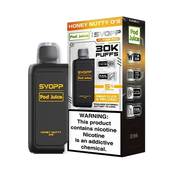 Honey Nutty O-s – Pod Juice x Oxbar SVOPP 30K