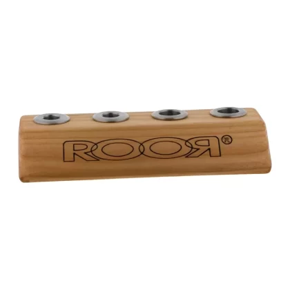 RooR® | Wooden Bowl Holder | 14mm/19mm – 4 Holder – Light Wood