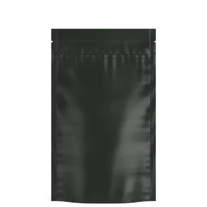 Tamper Evident | Matte Black Vista Mylar Bags (Tear Notch)